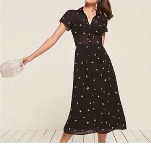 Reformation constellation Maddie dress